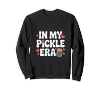 In My Pickle Era Cute Hearts Dill Cucumber Jar Sweatshirt
