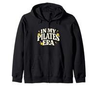 "In My Pilates Era"- Funny Gift For Wellness Lovers Workout Zip Hoodie