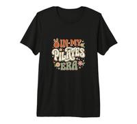 in My Pilates Era Retro Groovy Pilates Lover Premium T-Shirt