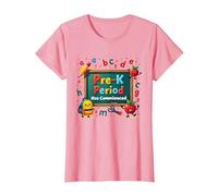 in My Pre-K Era: Period Has Commenced Fun School Quote T-Shirt, Women, Pink, 3XL