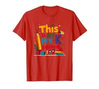in My Pre-K Era: This is My Pre-K Season T-Shirt, Men, Red, L