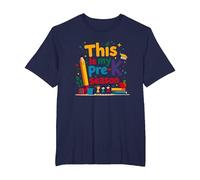 in My Pre-K Era: This is My Pre-K Season T-Shirt, Men's Big and Tall, Navy, 3X Tall