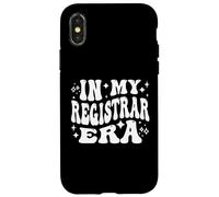 In My Registrar Era, Funny School College Staff Case for iPhone X/XS