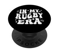In My Rugby Era Funny Player Scrum Ruck Sport PopSockets Adhesive PopGrip