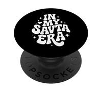 In My Savta Era, Proud Jewish Hebrew Grandma PopSockets Adhesive PopGrip