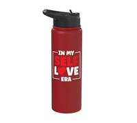 in My Self Love Era Stainless Steel Insulated Water Bottle