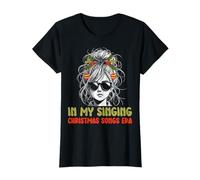 in My Singing Christmas Songs Era - Cute Groovy Xmas T-Shirt