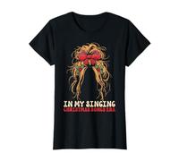 in My Singing Christmas Songs Era - Cute Groovy Xmas T-Shirt