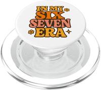 In My Six Seven Era - Funny Retro Groovy Italian Brainrot PopSockets PopGrip for MagSafe