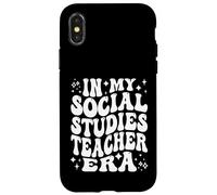In My Social Studies Teacher Era Funny History Educator Case for iPhone X/XS