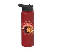 in My Solar Eclipse Mood Celestial Sun Moon Stainless Steel Insulated Water Bottle