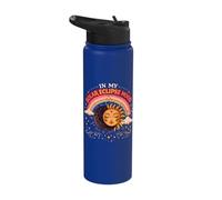 in My Solar Eclipse Mood Celestial Sun Moon Stainless Steel Insulated Water Bottle