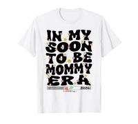 In My Soon To Be Mommy Era Groovy Mommy To Be 2026 Loading T-Shirt