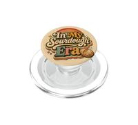 In My Sourdough Era Vintage Retro Bread Baking PopSockets PopGrip for MagSafe