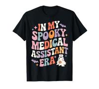 In My Spooky Medical Assistant Era Ghost Halloween Nurse T-Shirt
