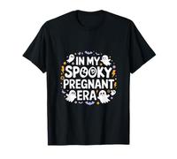 In My Spooky Pregnant Era Funny Ghost Pregnant Mom Halloween T-Shirt