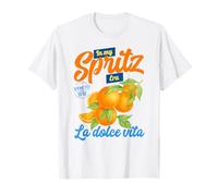 in My Spritz era. Italia Vintage Aperitivo Cocktail T-Shirt