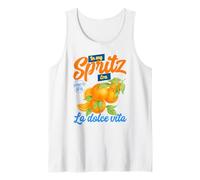 in My Spritz era. Italia Vintage Aperitivo Cocktail Tank Top