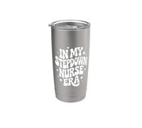 in My Stepdown Nurse Era, PCU Nursing, Intermediate Care Stainless Steel Insulated Tumbler
