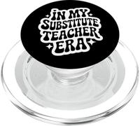 In My Substitute Teacher Era, Funny Sub, Cute Relief Teacher PopSockets PopGrip for MagSafe
