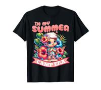 in My Summer Camp Era Cute Tropical Vacation Cool Vibes T-Shirt