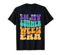 In My Summerween Era Funny Summer Halloween Vibes Women Girl T-Shirt