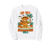 In My Summerween Era Highland Cow Halloween Beach Vacation Sweatshirt