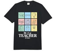 in My Teacher Era Appreciation Elementary Kindergarten Comfort Colors Adult Heavyweight T-Shirt