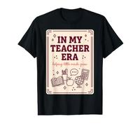 in My Teacher Era Helping Little Minds Grow Educator Life Value Graphic T-Shirt