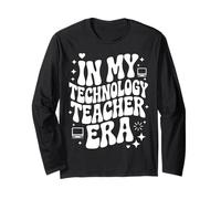in My Technology Teacher Era, Funny EdTech, Computer Lab Long Sleeve T-Shirt