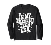 in My Telemetry Tech Era, EKG Monitor, Cardiac Technician Long Sleeve T-Shirt