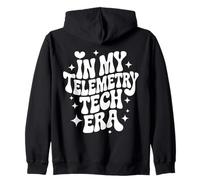 In My Telemetry Tech Era, EKG Monitor, Cardiac Technician Zip Hoodie