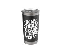 in My Third Grade Teacher Era, Cute Funny 3rd Grade Teacher Stainless Steel Insulated Tumbler