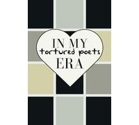 In My Tortured Poets Era: A Lined Journal Notebook Blank for Writing, 120 Pages, Medium Ruled, Perfect Gift for a Swifty