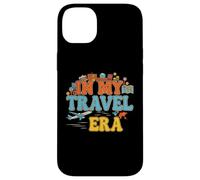 In My Travel Era Funny Traveler Airplane Summer Vacation Case for iPhone 14 Plus