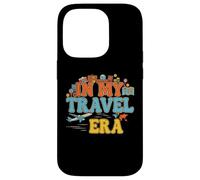 In My Travel Era Funny Traveler Airplane Summer Vacation Case for iPhone 14 Pro