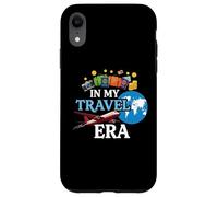In My Travel Era Funny Traveler Airplane Summer Vacation Case for iPhone XR