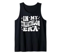 in My Triathlon Era Funny Swim Bike Run Athlete Tank Top