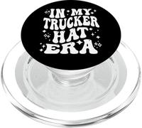 In My Trucker Hat Era, Funny Trucker CDL Trucking PopSockets PopGrip for MagSafe