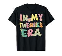In My Twenties Era Groovy In My 20's Twenties Birthday Party T-Shirt