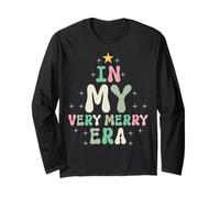 in My Very Merry Era - Cute Groovy Xmas Long Sleeve T-Shirt