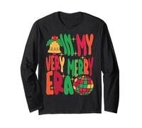 in My Very Merry Era - Cute Groovy Xmas Long Sleeve T-Shirt