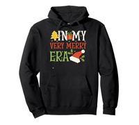 In My Very Merry Era - Cute Groovy Xmas Pullover Hoodie