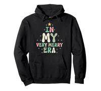 In My Very Merry Era - Cute Groovy Xmas Pullover Hoodie