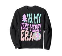 In My Very Merry Era - Cute Groovy Xmas Sweatshirt