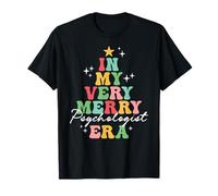 In My Very Merry Psychologist Psychology Doctor Era Retro T-Shirt