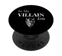 In My Villain Era Funny Dark Humor Attitude Quote PopSockets Adhesive PopGrip