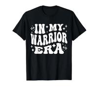 in My Warrior Era Strength Fighter Survivor Pride Value Graphic T-Shirt, Men, Black, S