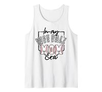in My Wee Ball Mom Era Leopard Print Matching Game Day Sport Tank Top