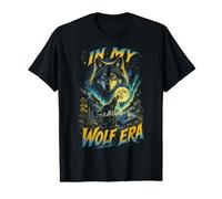in My Wolf Era Moon Howl Wilderness Nature Value Graphic T-Shirt